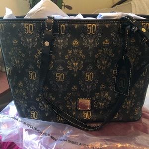 Dooney Bourke Disney haunted mansion tote